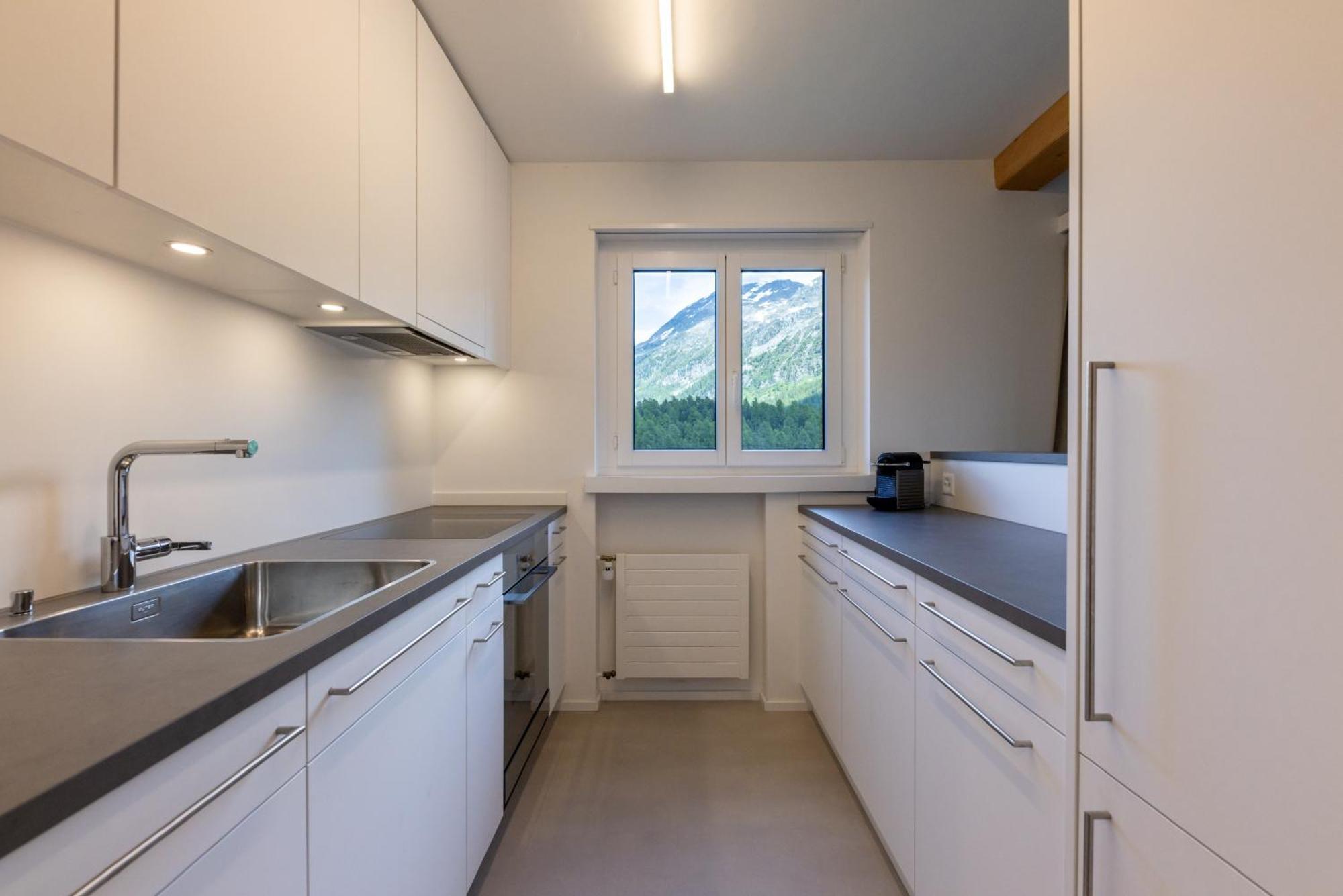 Cosy Apartment Facing Piz Rosatsch St. Moritz Eksteriør billede
